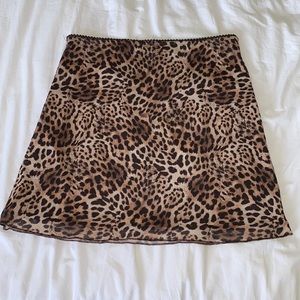 Animal Print skirt